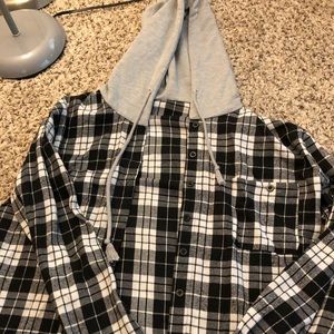 Plaid hoodie